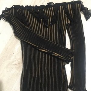 Off the shoulder blouse